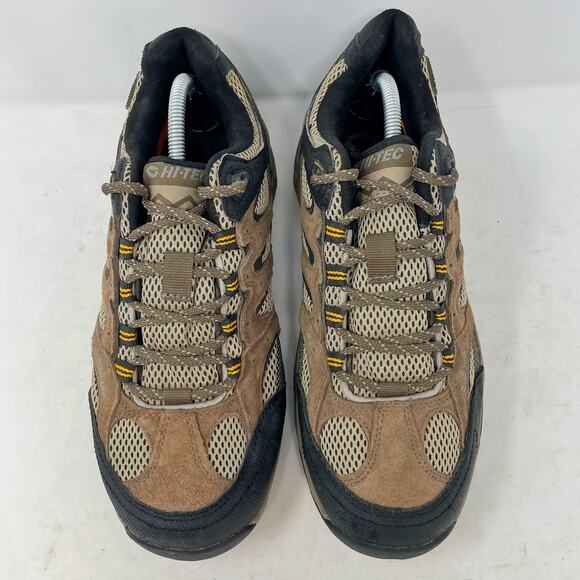 Hi-Tec V-Lite Wildfire Waterproof Trail Shoe Mens Size 8 Tan Black - Picture 2 of 9